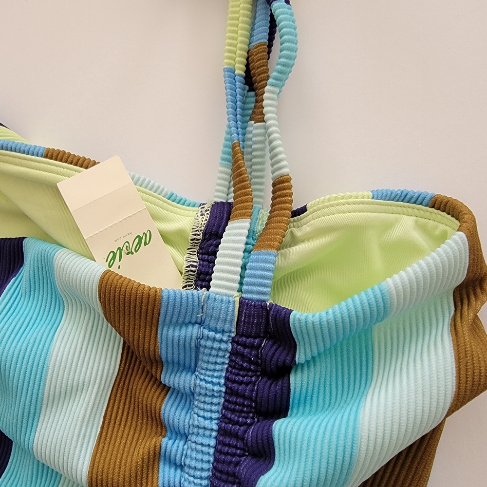 Aerie Ribbed 2 Piece Bandeau Bikini - Picture 15 of 15